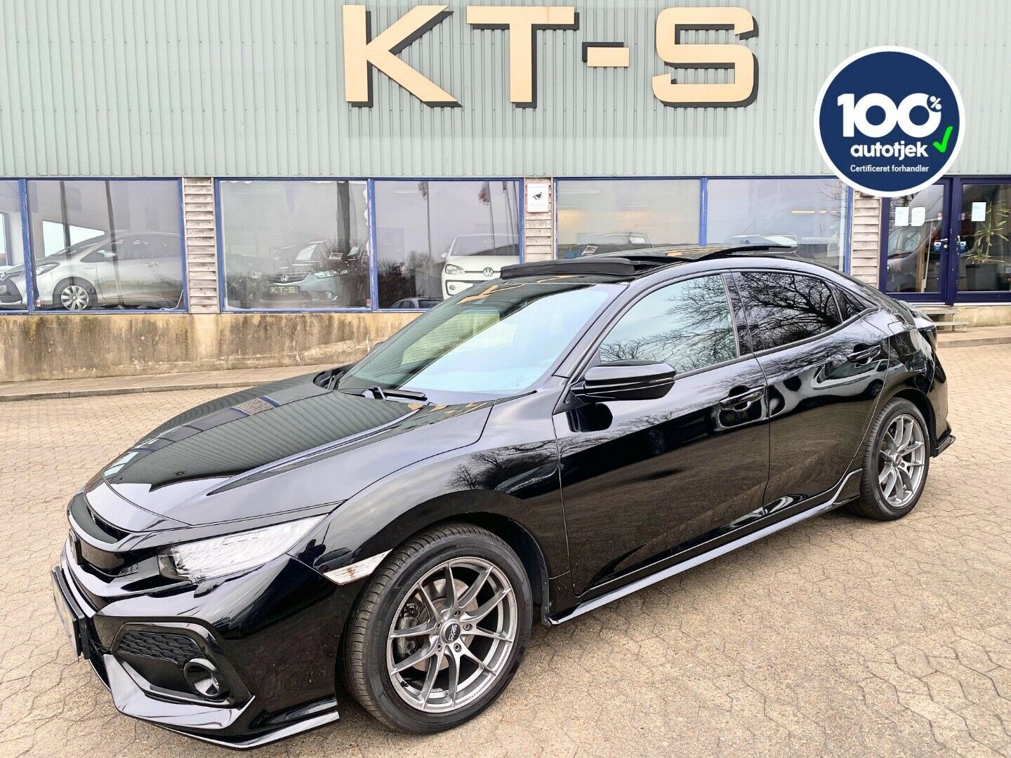 Sort Honda Civic fra 2017