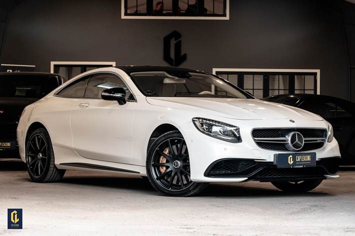 Grå Mercedes S63 fra 2015