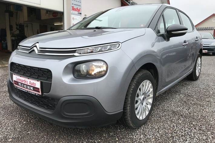 Grå Citroën C3 fra 2020