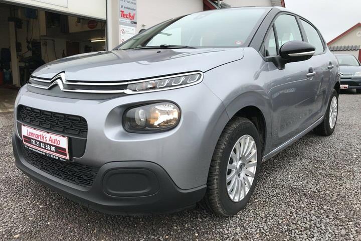 Grå Citroën C3 fra 2020