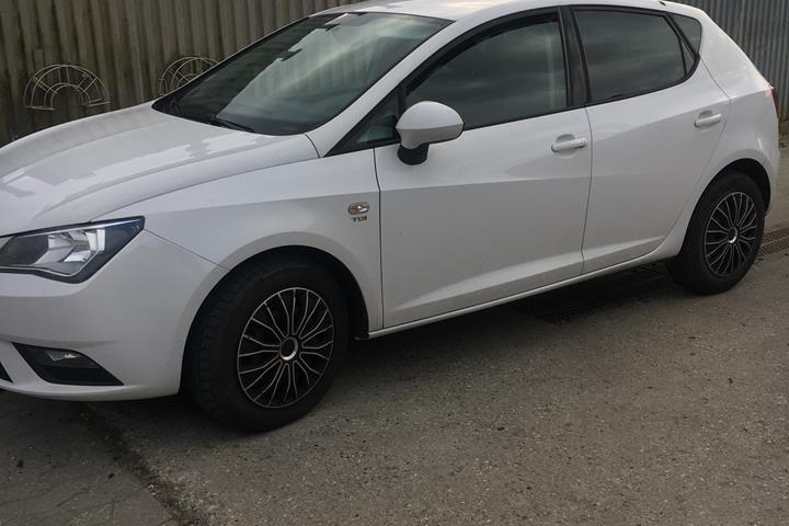 Hvid Seat Ibiza fra 2013