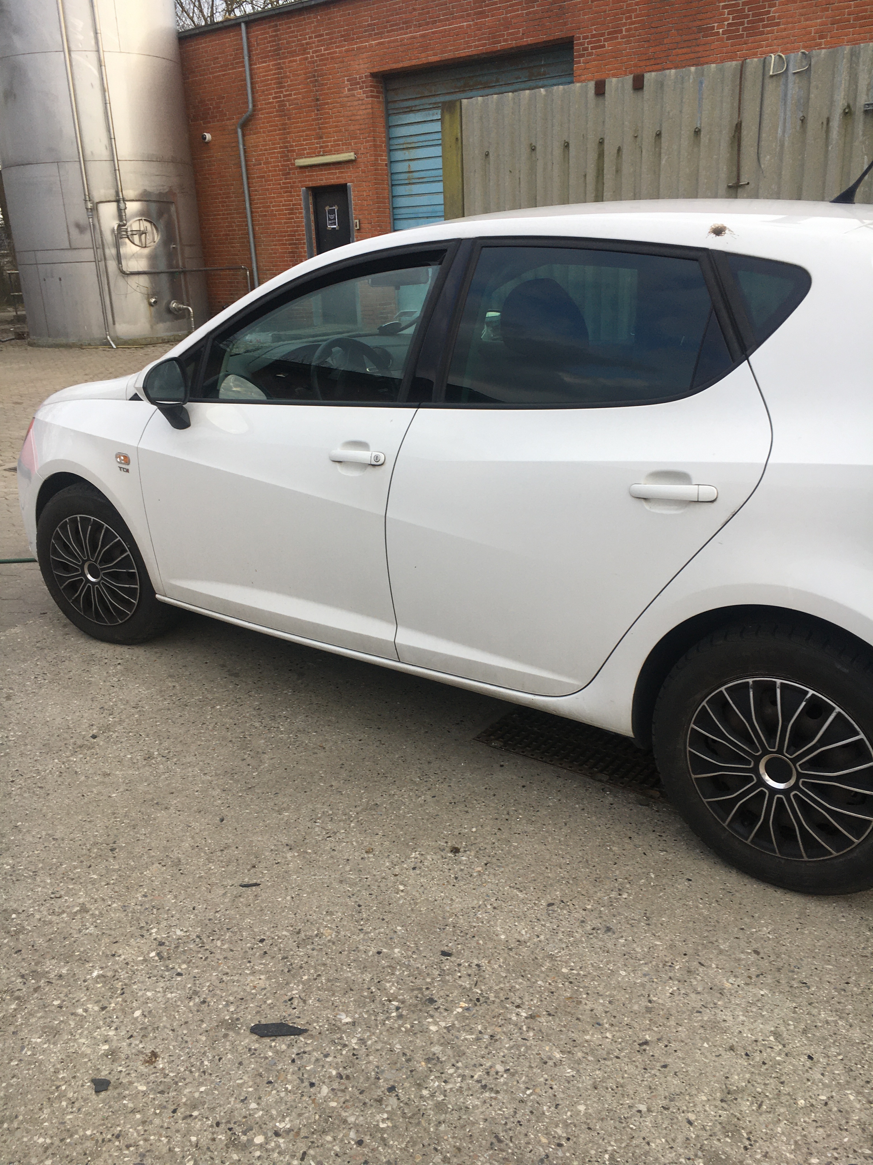 Hvid Seat Ibiza fra 2013