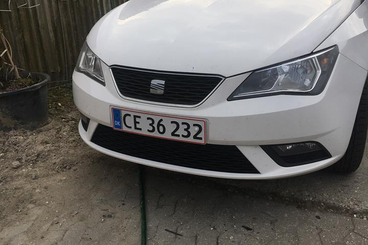 Hvid Seat Ibiza fra 2013
