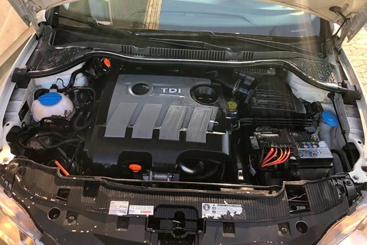 Hvid Seat Ibiza fra 2013