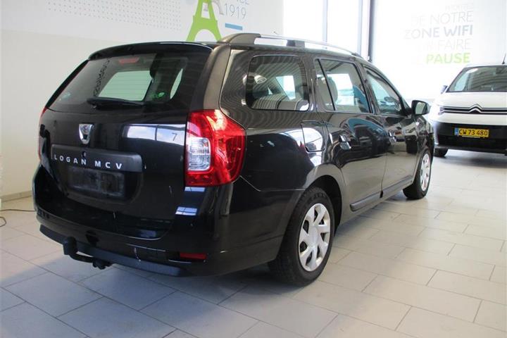 Sort Dacia Logan fra 2014