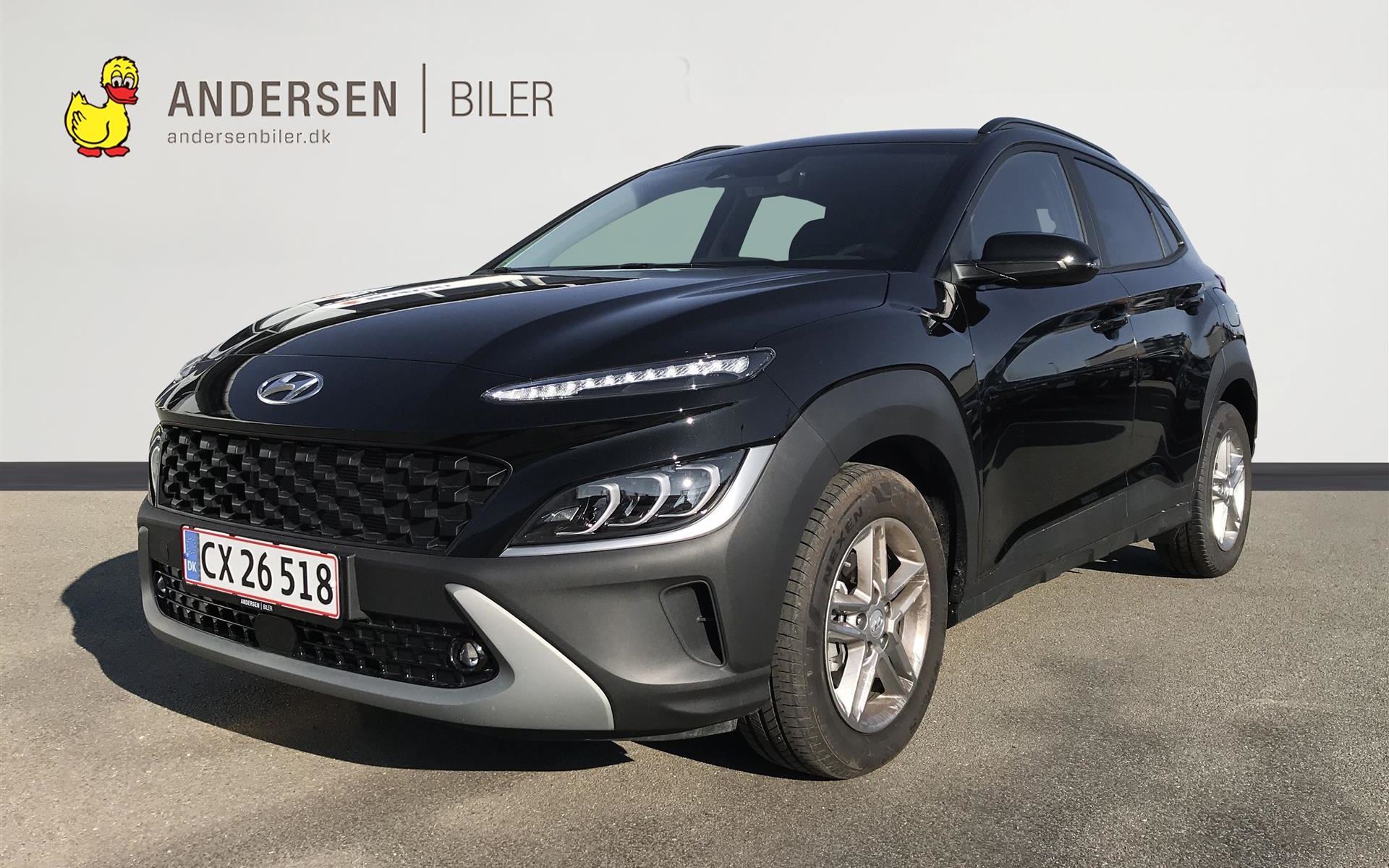 Sort Hyundai Kona fra 2021