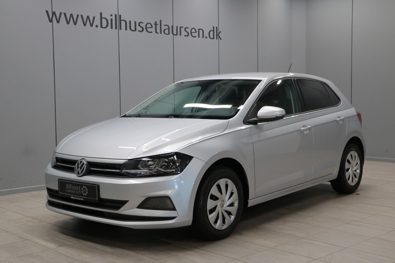 Grå VW Polo fra 2018
