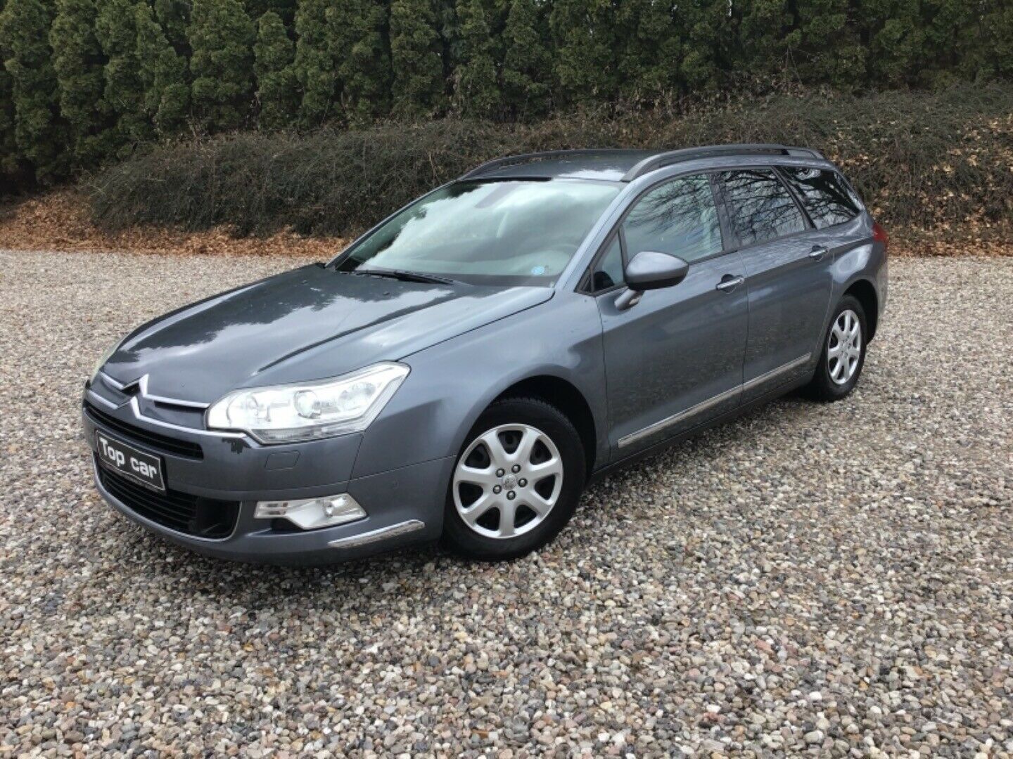 Blå Citroën C5 fra 2010