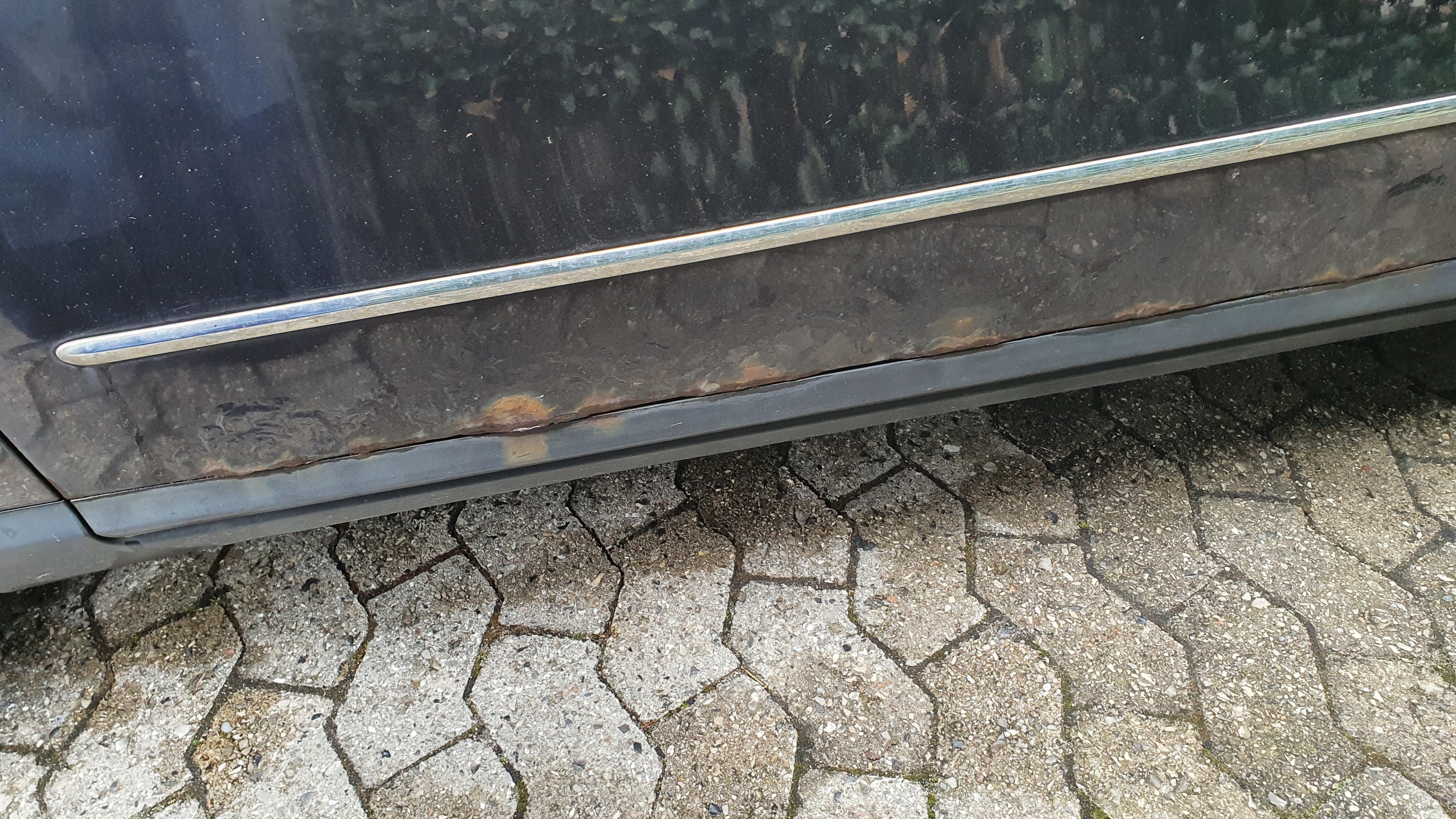 Brun VW Passat fra 2005