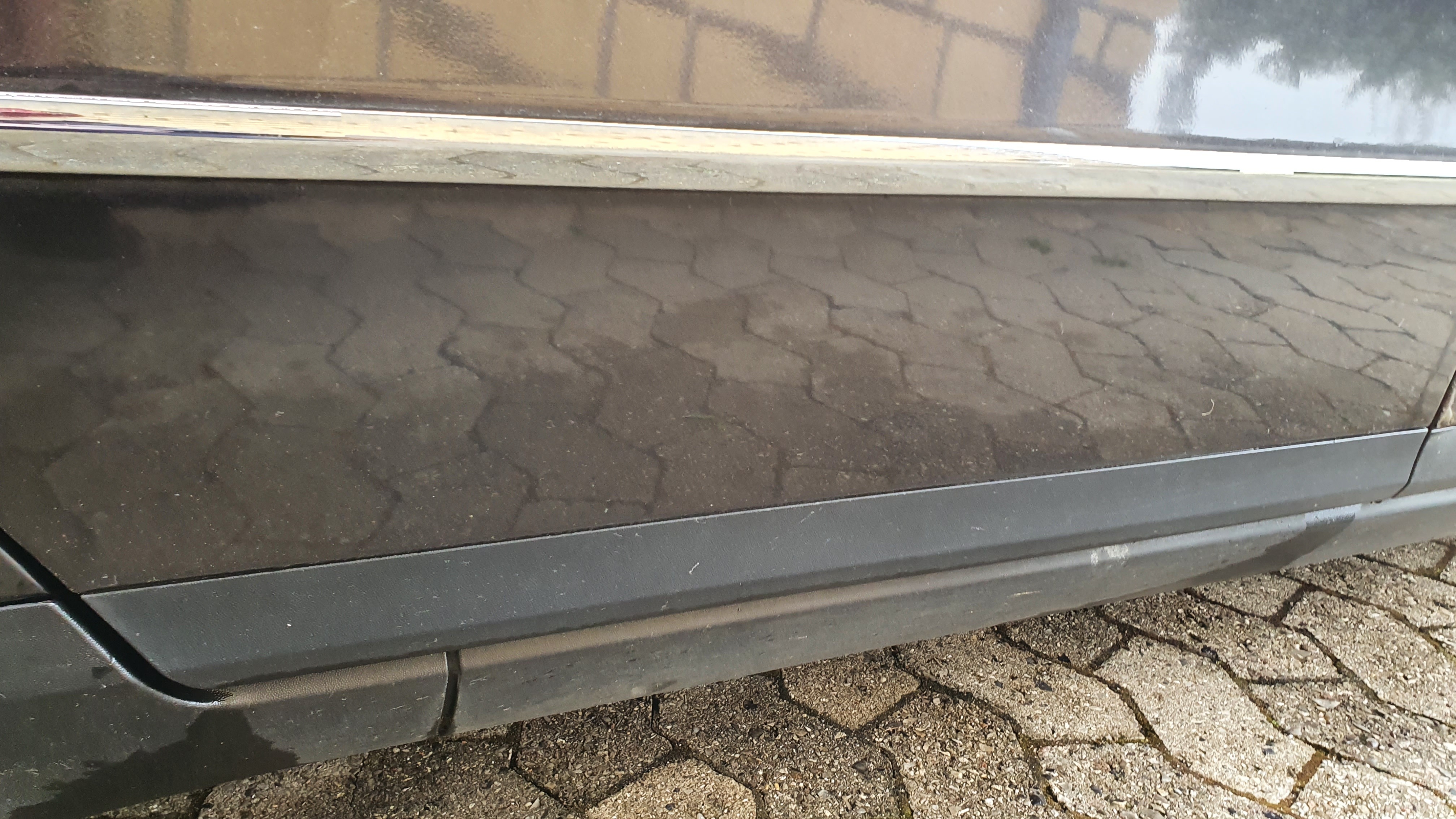 Brun VW Passat fra 2005