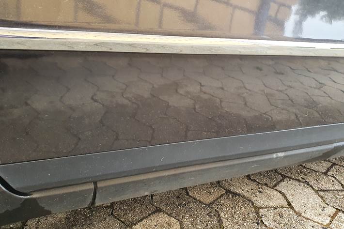 Brun VW Passat fra 2005