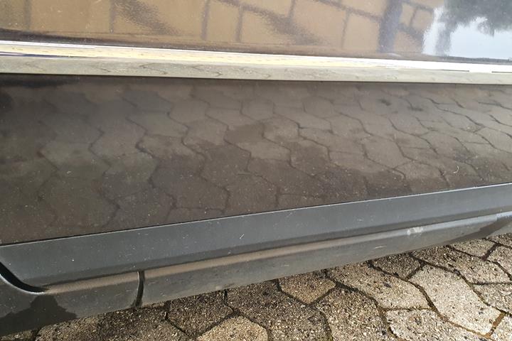 Brun VW Passat fra 2005