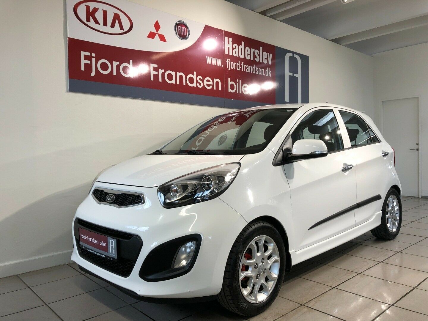 Hvid Kia Picanto fra 2012