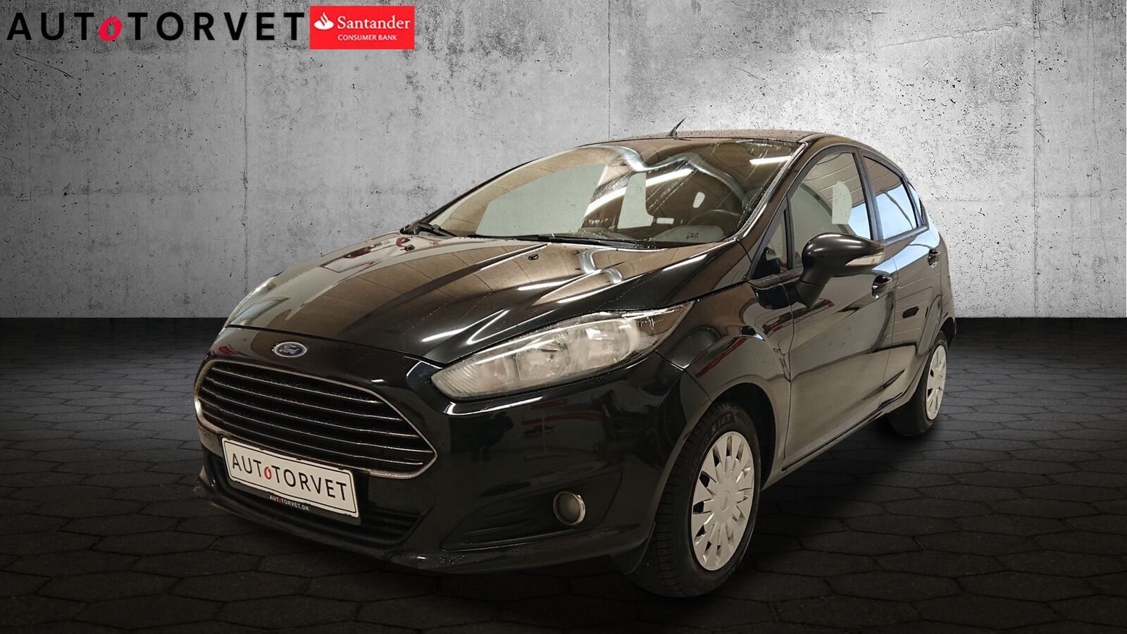 Sort Ford Fiesta fra 2014