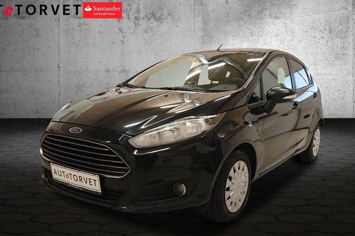 Sort Ford Fiesta fra 2014