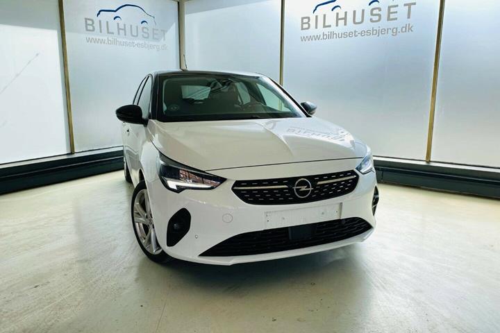 Hvid Opel Corsa fra 2020