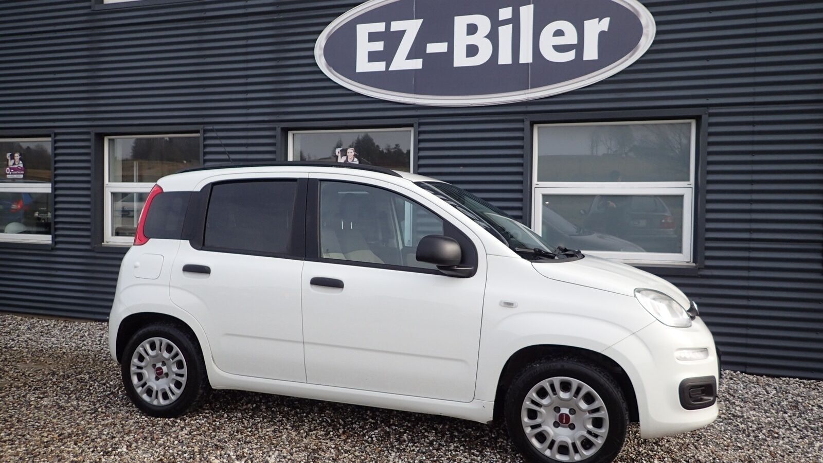Hvid Fiat Panda fra 2013