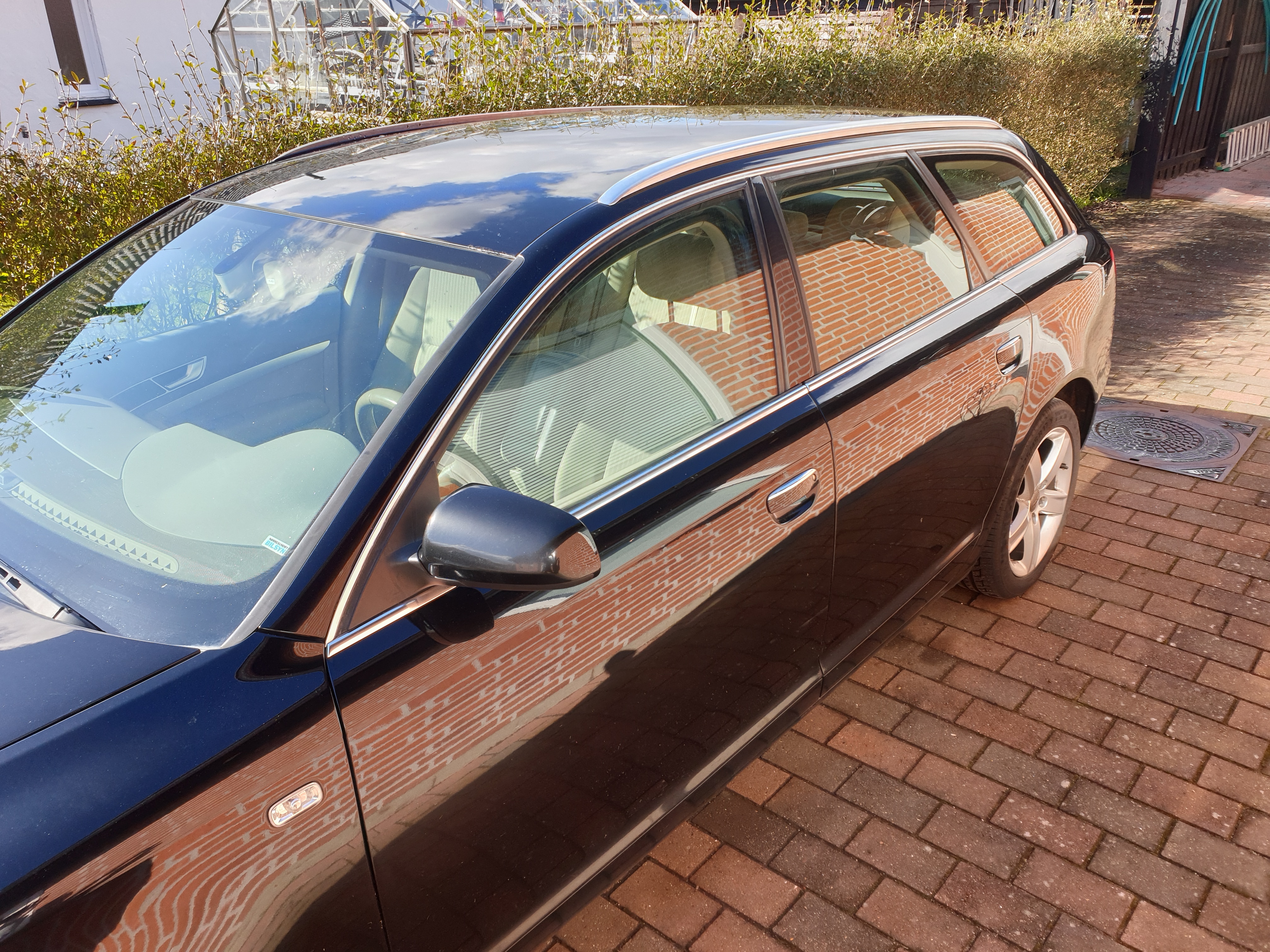 Sort Audi A6 fra 2007