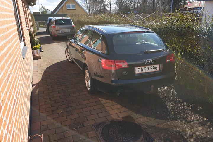 Sort Audi A6 fra 2007