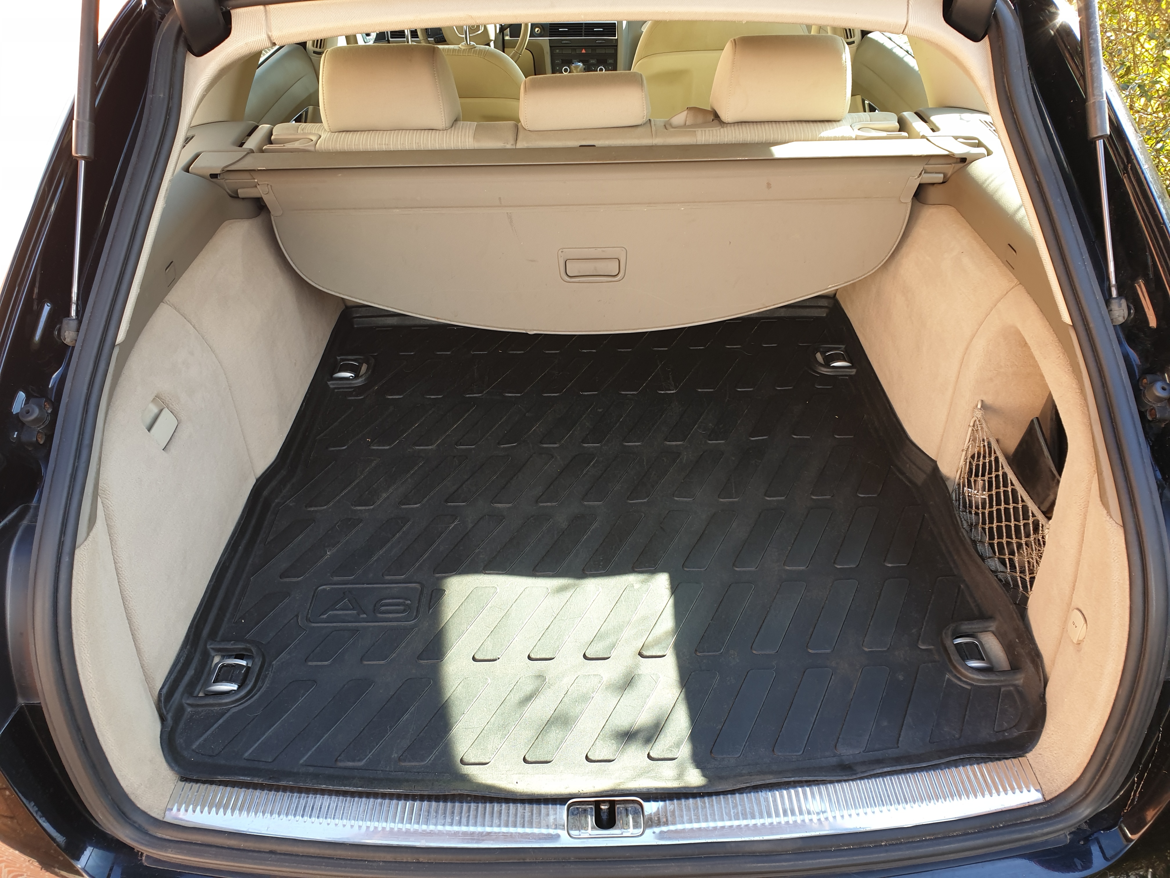 Sort Audi A6 fra 2007