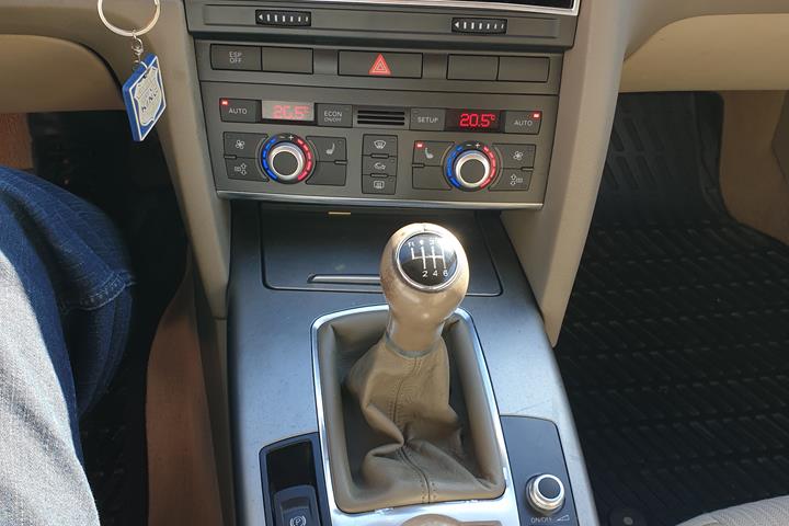 Sort Audi A6 fra 2007