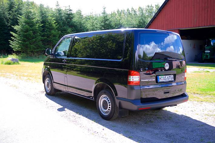 Sort VW T5 fra 2014
