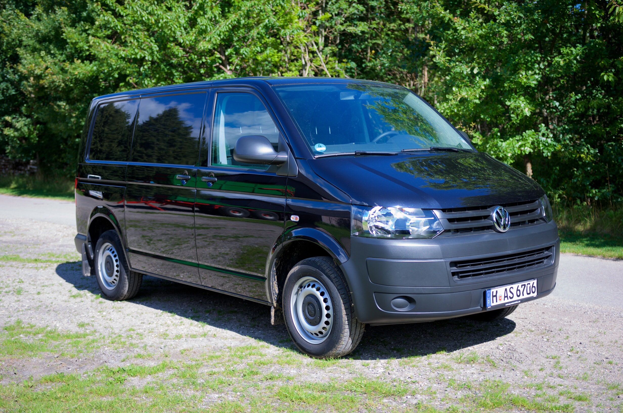 Sort VW T5 fra 2014