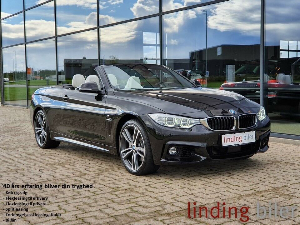 Grå BMW 435i fra 2015