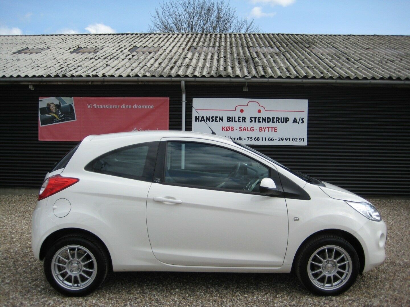 Hvid Ford Ka fra 2015