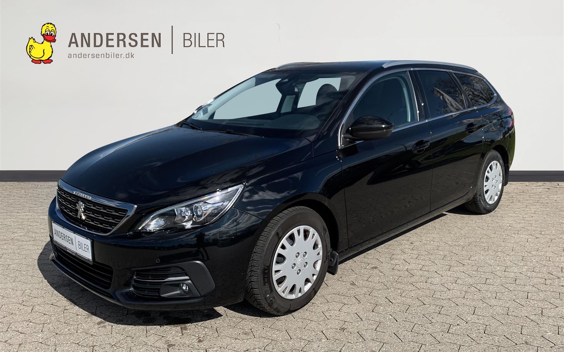 Sort Peugeot 308 fra 2018