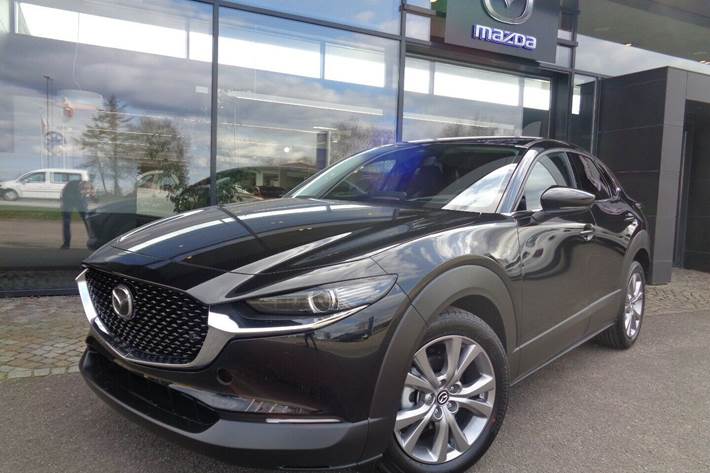 Grå Mazda CX-30 fra 2020