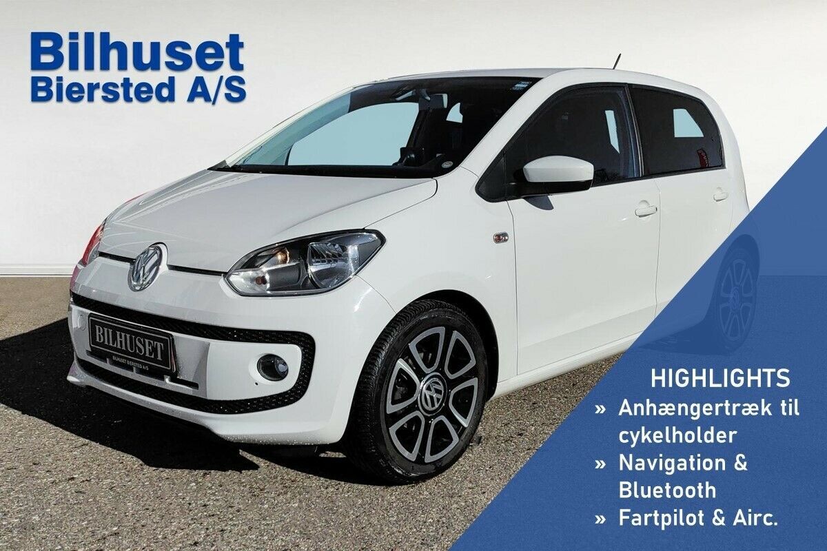 Hvid VW UP! fra 2014