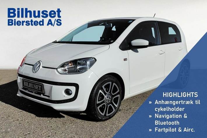 Hvid VW UP! fra 2014