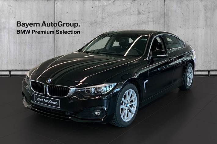 Grå BMW 420i fra 2018