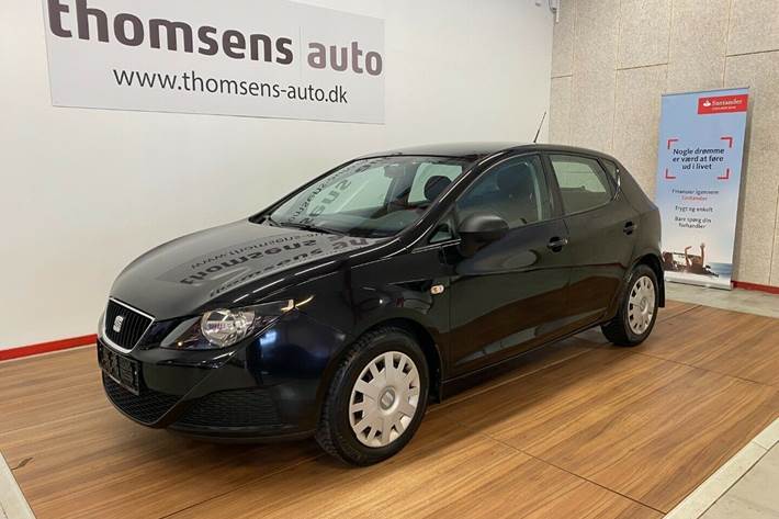 Grå Seat Ibiza fra 2010