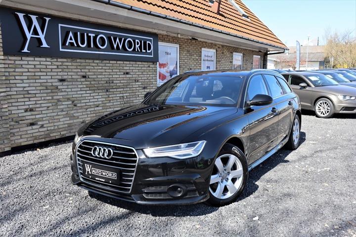 Sort Audi A6 fra 2017