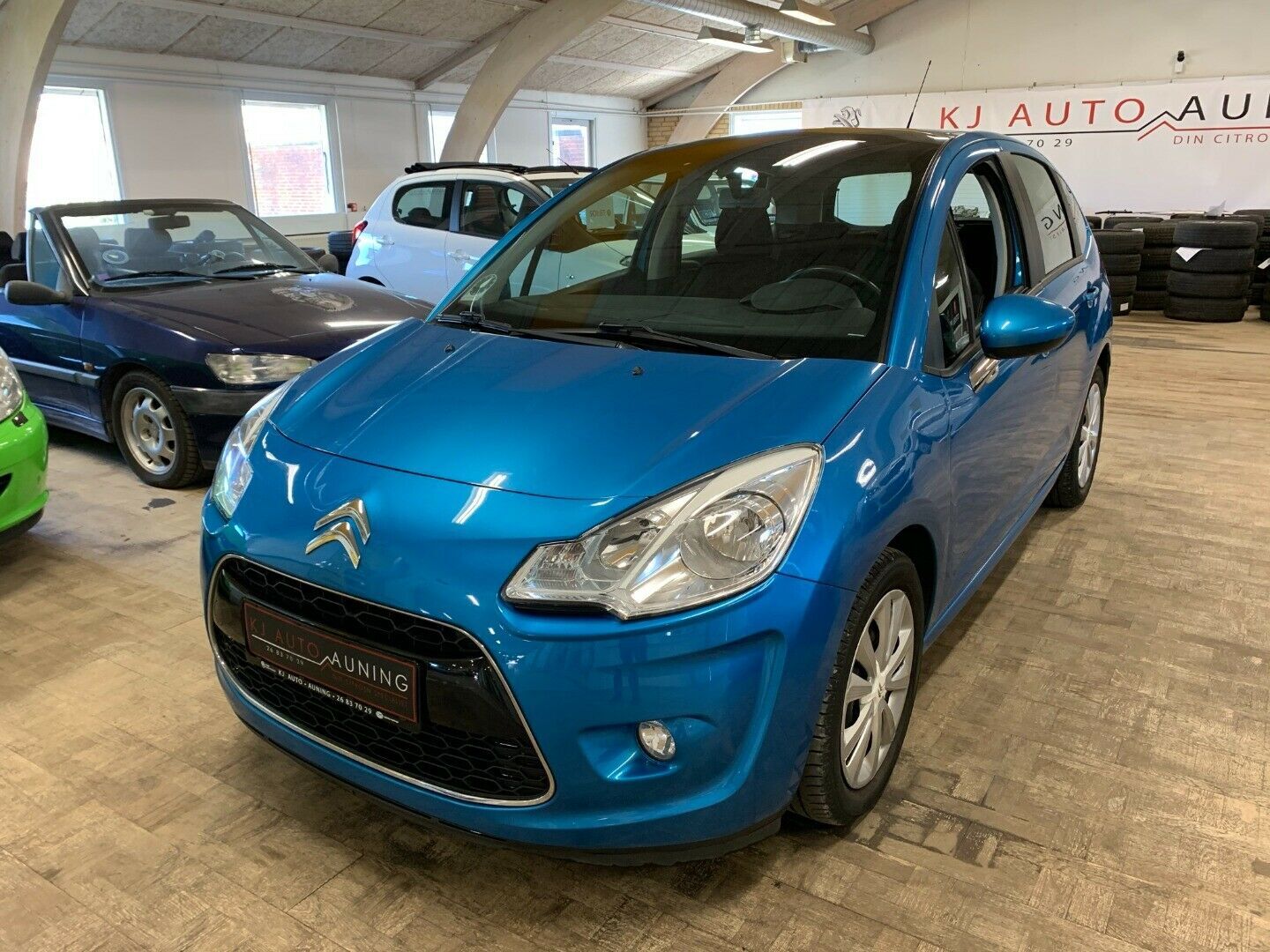 Blå Citroën C3 fra 2011