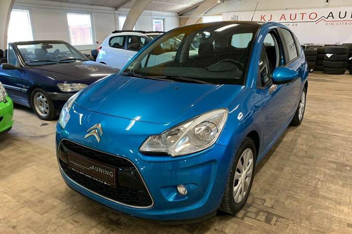 Blå Citroën C3 fra 2011