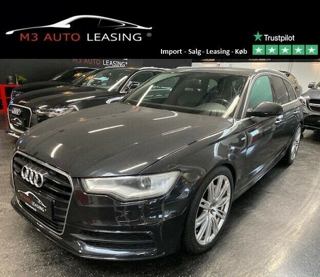 Sort Audi A6 fra 2013