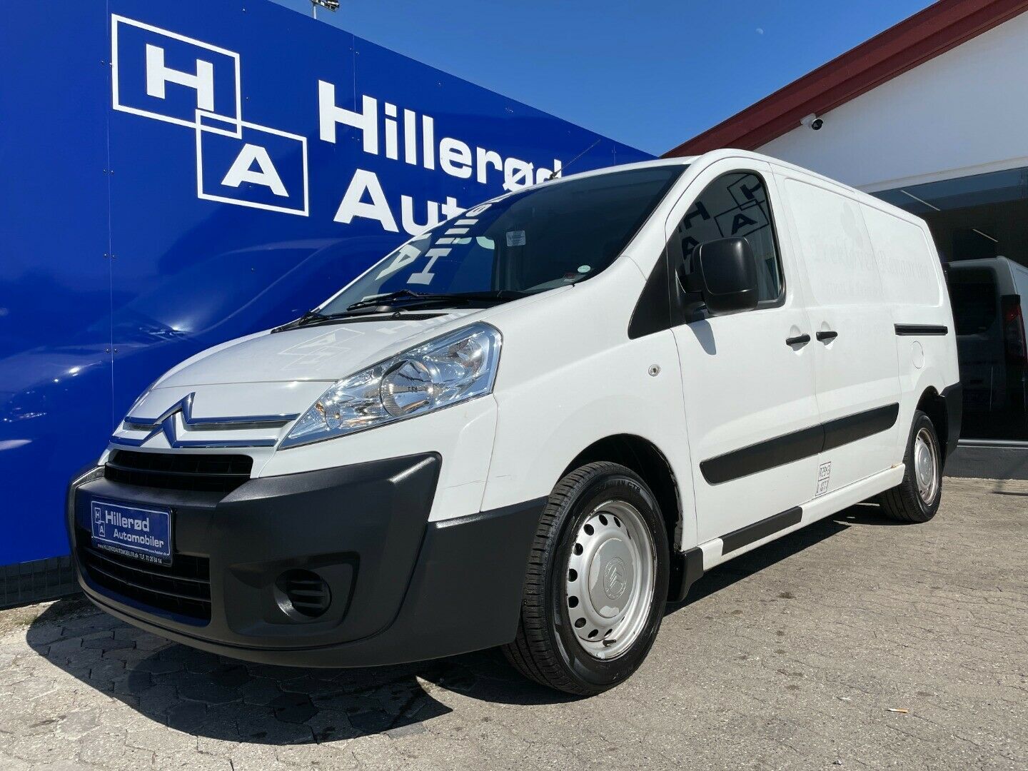 Hvid Citroën Jumpy fra 2012
