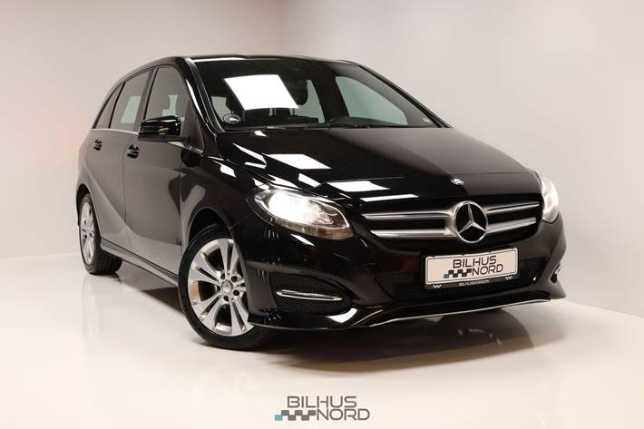 Sort Mercedes B200 d fra 2017
