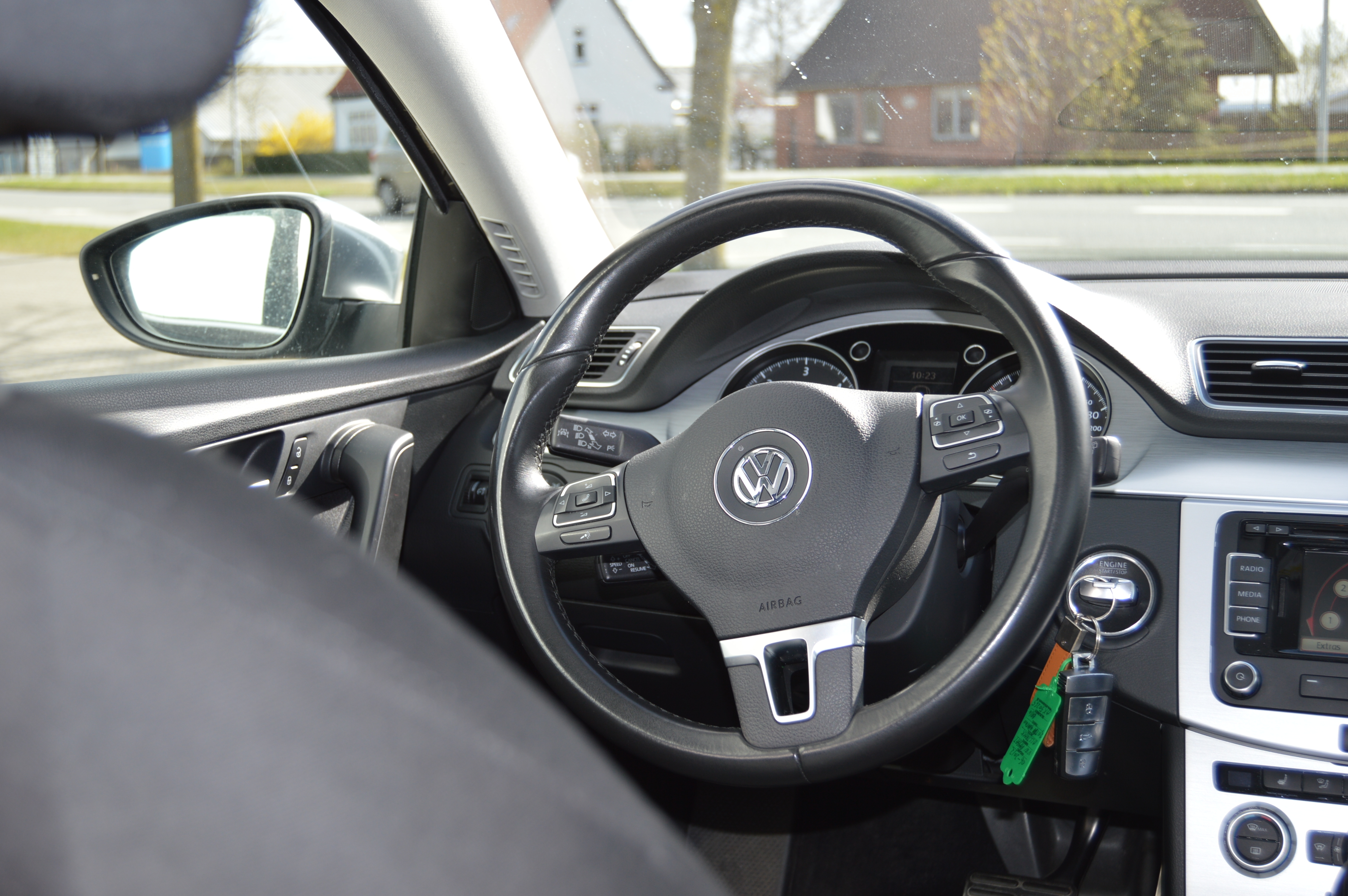 Brun VW Passat Alltrack fra 2012