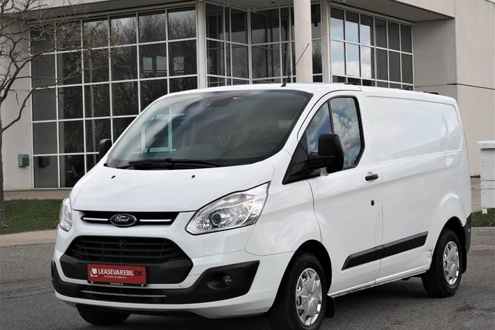 Hvid Ford Transit Custom 270S fra 2017