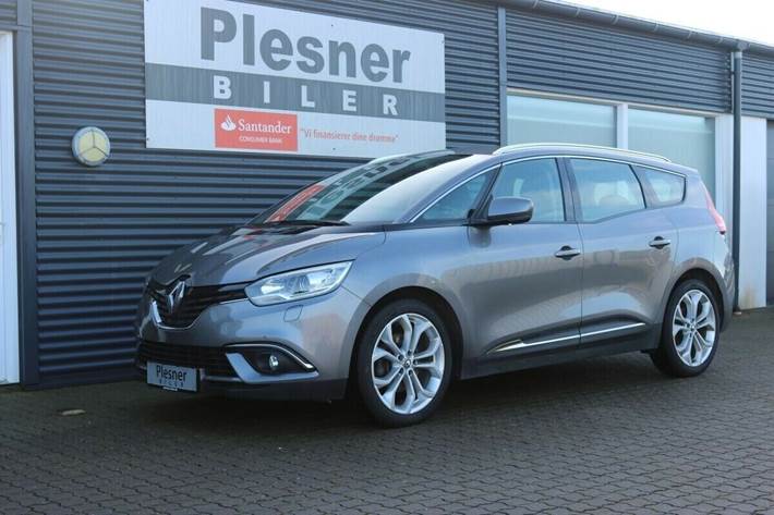 Grå Renault Grand Scenic IV fra 2017