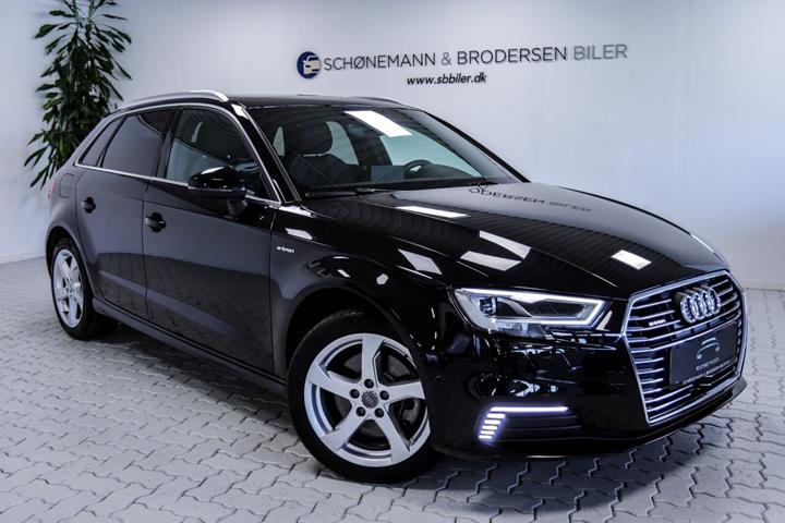 Grå Audi A3 fra 2018
