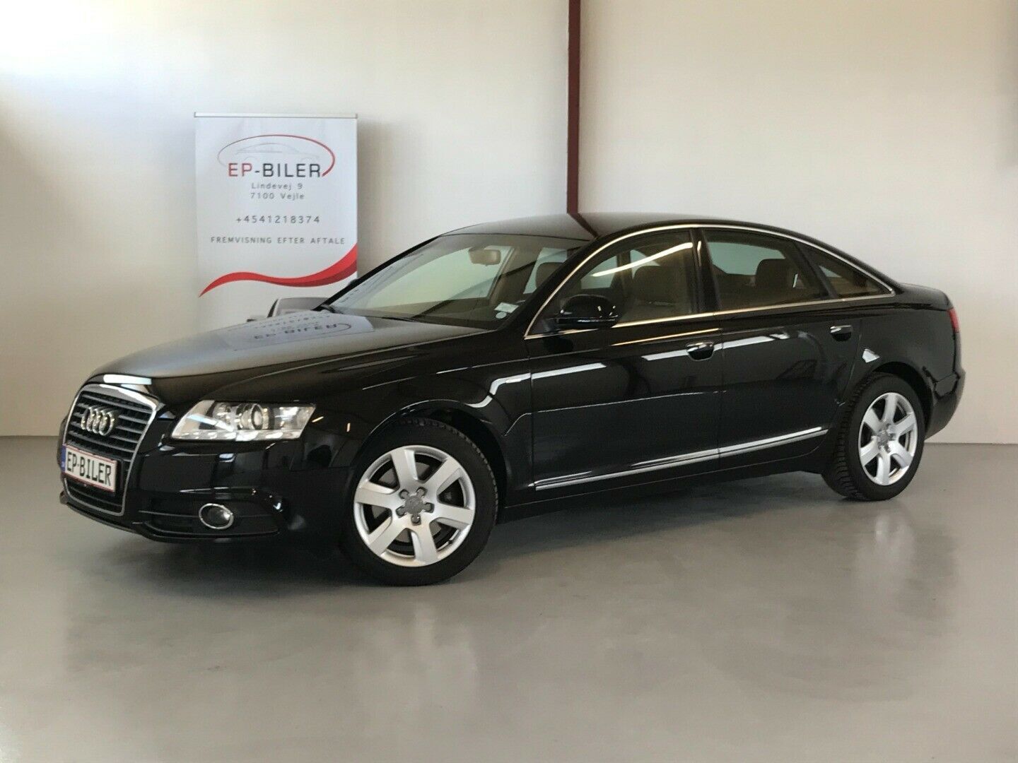 Sort Audi A6 fra 2011