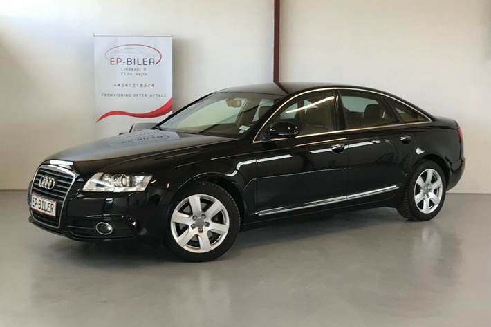 Sort Audi A6 fra 2011
