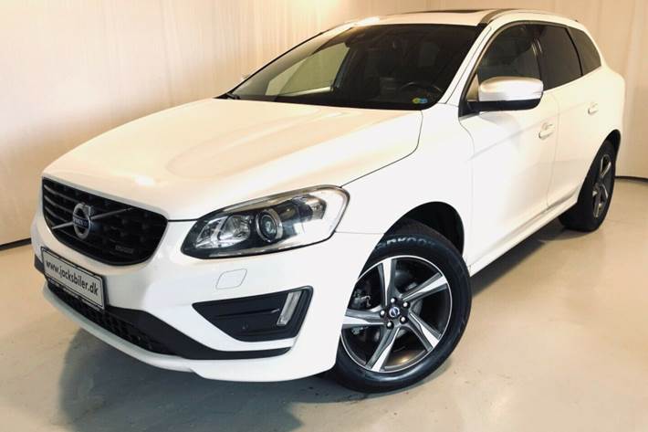 Hvid Volvo XC60 fra 2013