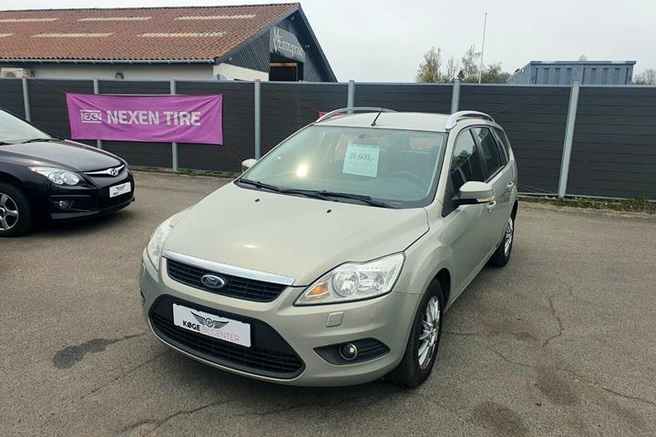 Grøn Ford Focus fra 2010