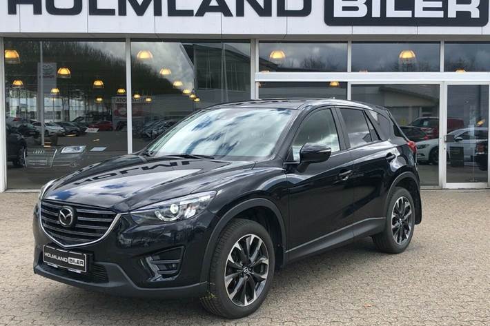 Grå Mazda CX-5 fra 2015